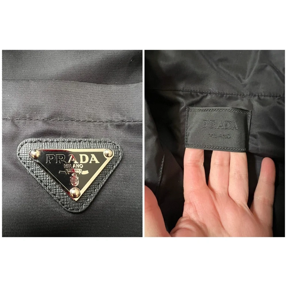 Prada Elegant Black bottom down Shirt - Picture 8 of 8